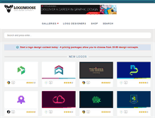 Tablet Screenshot of logomoose.com